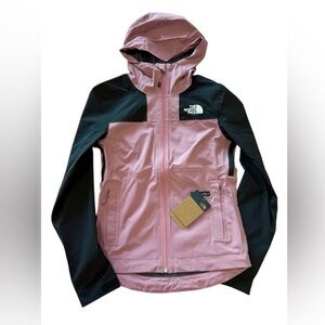 The North Face Women’s All Proof Stretch Shell Jacket XS Mesa Rose Waterproof